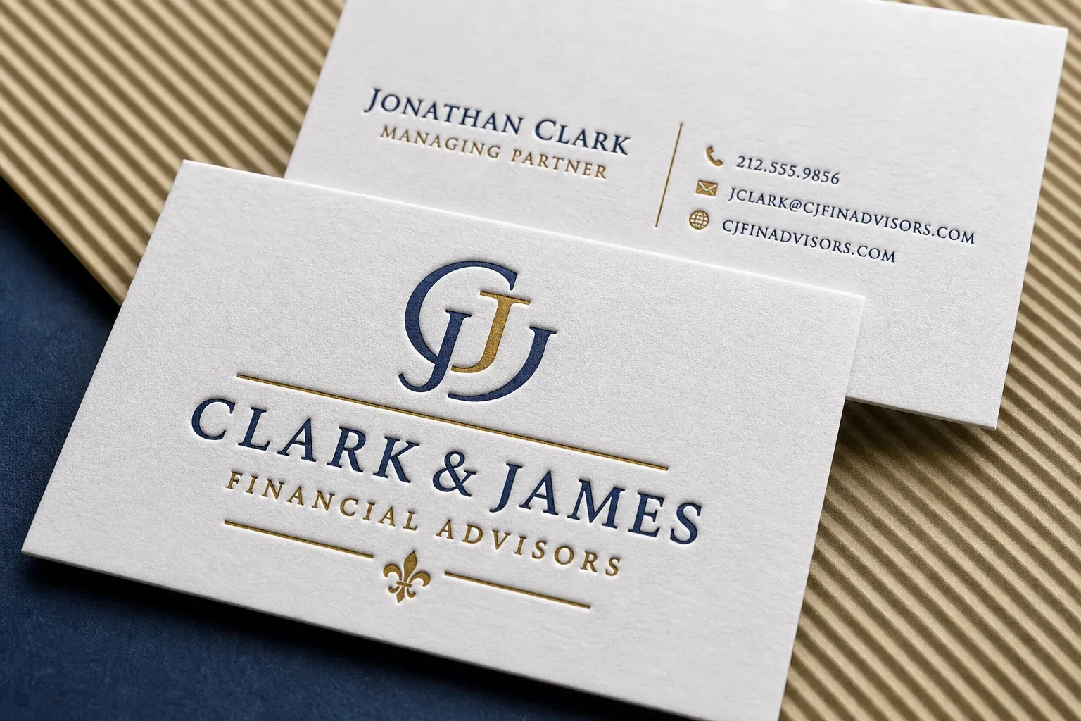 Raised Ink Business Cards