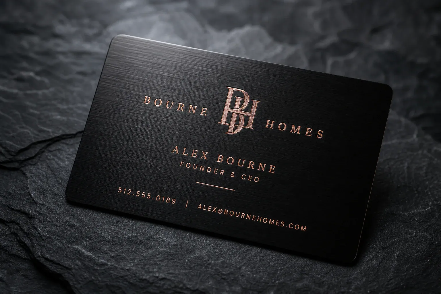 Metal Business Cards