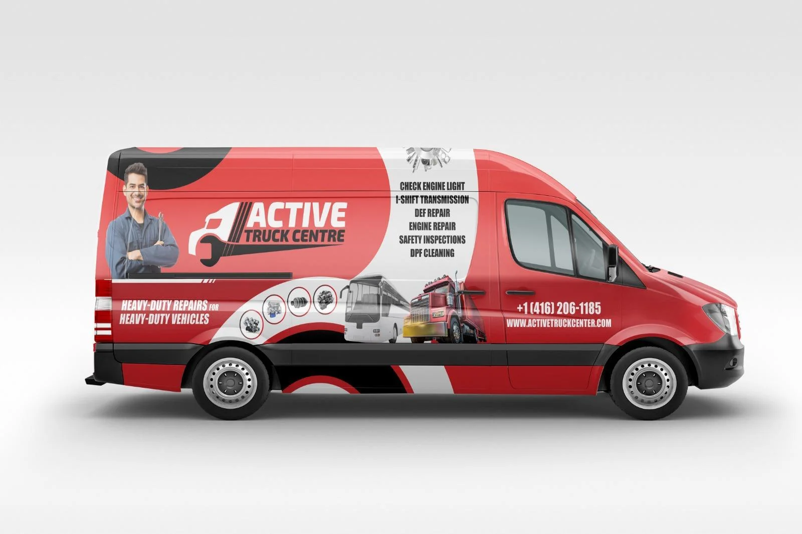 Professional vehicle wrap by DeeGee Graphics, Caledon ON